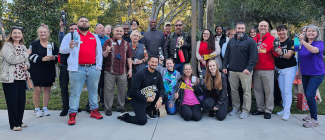 PHSC staff in a large group photo