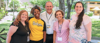 PHSC Staff posing for Photo During Welcome Week